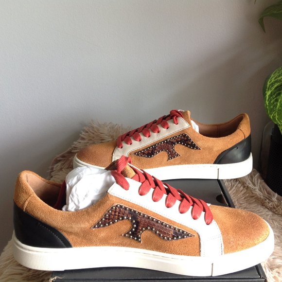 Frye Ivy Logo Patch Low Sneakers - Picture 4 of 12